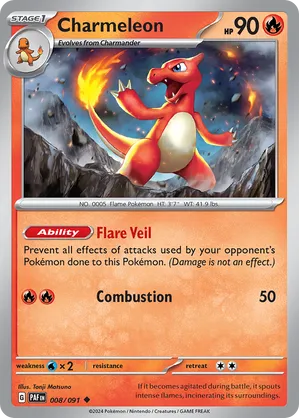 Charmeleon | Pokmon Cards and Details | pkmn.gg