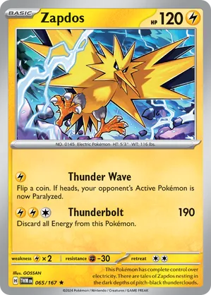 old zapdos pokemon card - ex 145/165 - Pokemon 151 - Double Rare - Holo Foil this card is the perfect way to showcase your collection. Zapdos #150 Prices | Pokemon
