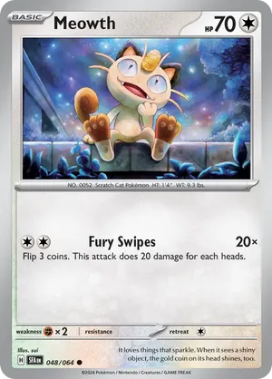 Meowth #048/64 Shrouded Fable | pkmn.gg