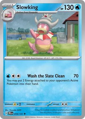 PSA 10 GEM MINT JAPANESE POKEMON 2023 SLOWKING ex 086/071