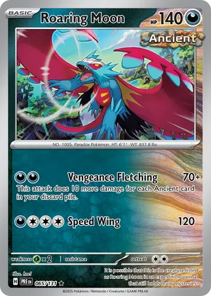 Roaring Moon | Pokmon Cards and Details | pkmn.gg