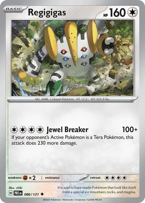 新品 大人気商品  and Cards Pokémon | Regigigas Details pkmn.gg | シングルカード