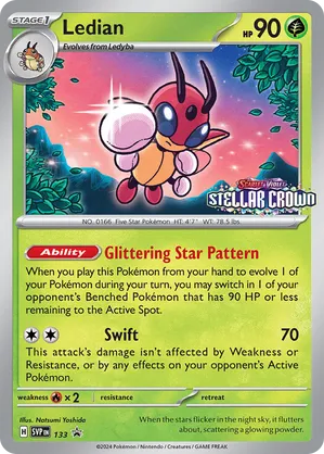 Ledian | Pokémon Cards and Details | pkmn.gg