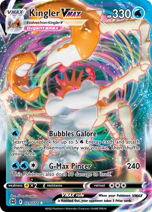 Kingler VMAX #029/172 Brilliant Stars | pkmn.gg