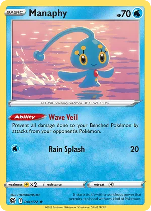 Manaphy | Pokémon Cards and Details | pkmn.gg