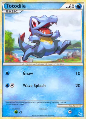 totodile pokemon cards Totodile | Pokémon Cards and Details