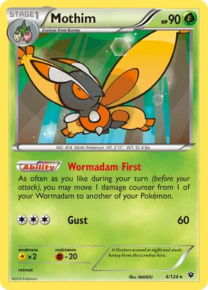 Mothim | Pokémon Cards and Details | pkmn.gg