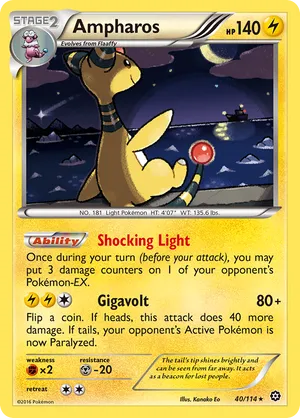 Ampharos | Pokémon Cards and Details | pkmn.gg