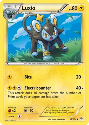 luxio pokemon card Luxio - Paldean Fates