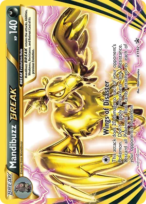 Mandibuzz BREAK XY182 XY Black Star Promos | pkmn.gg