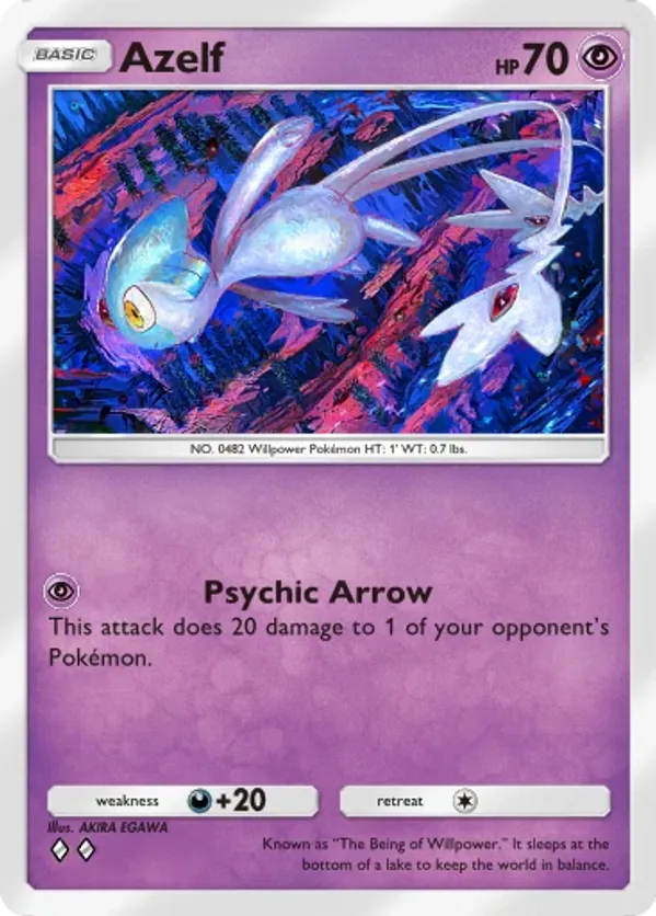 Azelf | Pokmon Cards and Details | pkmn.gg