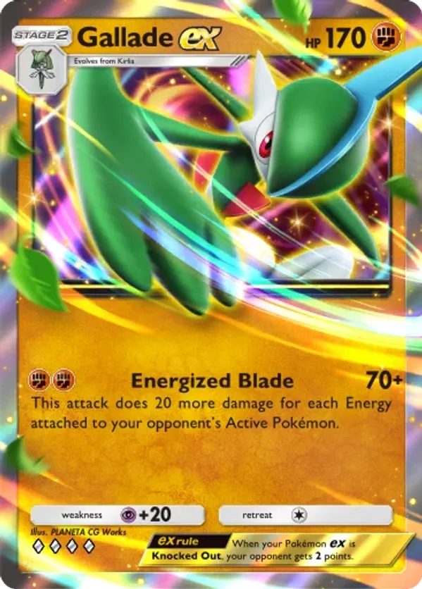 Gallade ex 095 Space-Time Smackdown | pkmn.gg