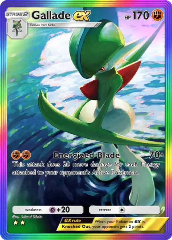 Gallade ex 200 Space-Time Smackdown | pkmn.gg