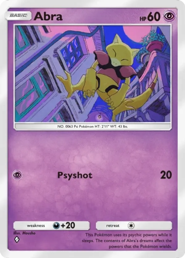 Abra | Pokémon Cards and Details | pkmn.gg