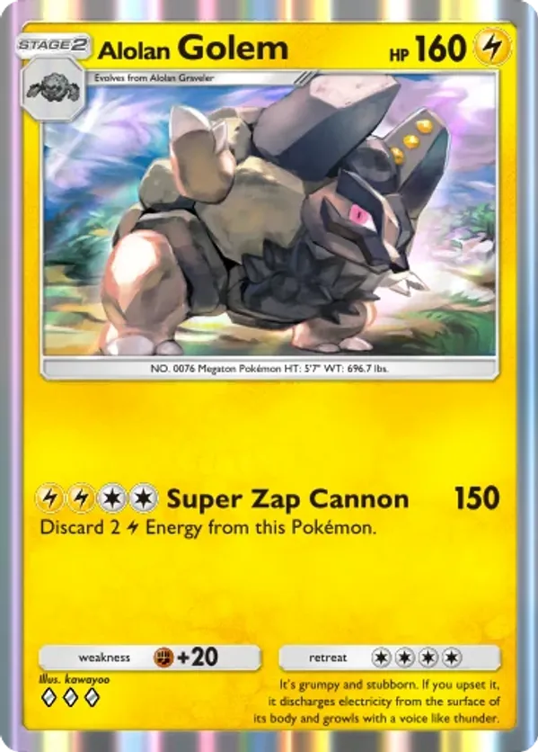 Alolan Golem