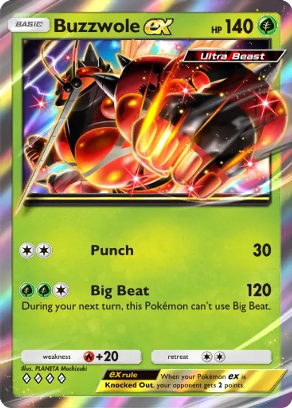 Buzzwole | Pokmon Cards and Details | pkmn.gg