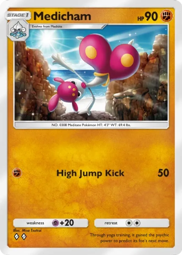 Medicham | Pokmon Cards and Details | pkmn.gg
