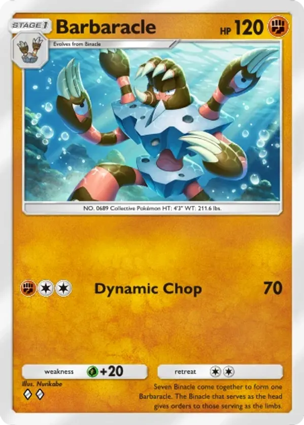 barbaracle pokemon card value - XY - Fates Collide - Stage 1 Form Pokemon Trading Card Game Lost