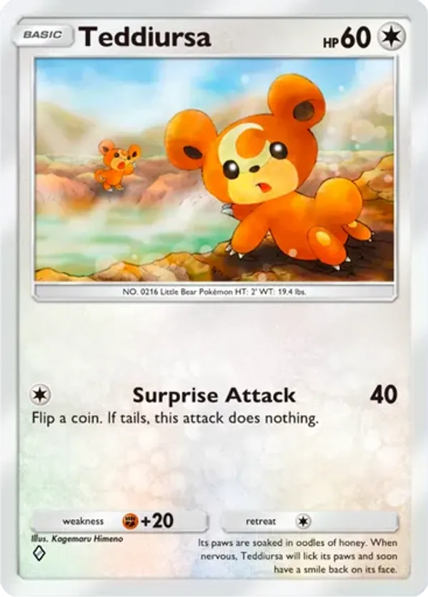 teddiursa pokemon card value Teddiursa | Pokémon Cards and Details