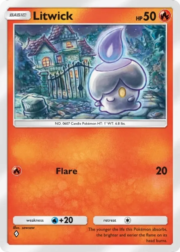 Litwick 041 Mega Rising | pkmn.gg