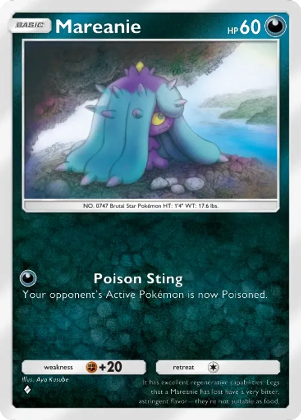 mareanie pokemon card value - - 62/149 - Common Weakness Fighting 2 Retreat Cost Most Expensive Mareanie Pokmon Cards