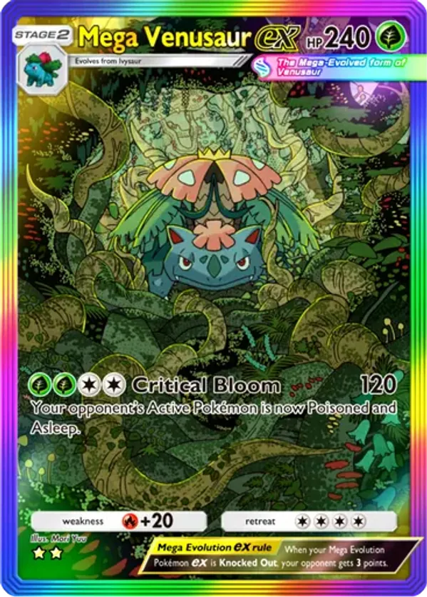 pokemon card mega venusaur Pokemon CardMEGA EXSAR(087/063) (M1L) Japanese PSA10 EX has been Knocked Out Mega Venusaur Ex - Holo