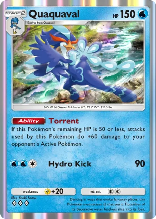 Quaquaval 024 Paldean Wonders | pkmn.gg