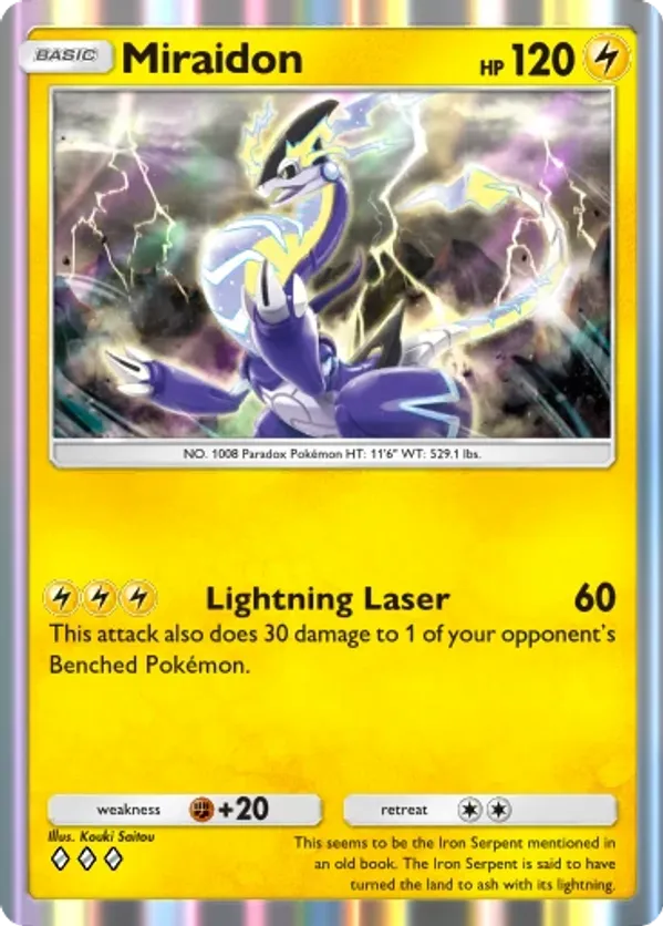 Miraidon | Pokmon Cards and Details | pkmn.gg