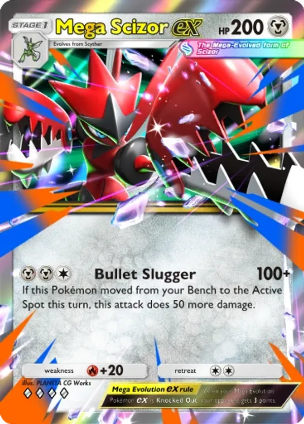 Mega Scizor ex 047 Mega Shine | pkmn.gg