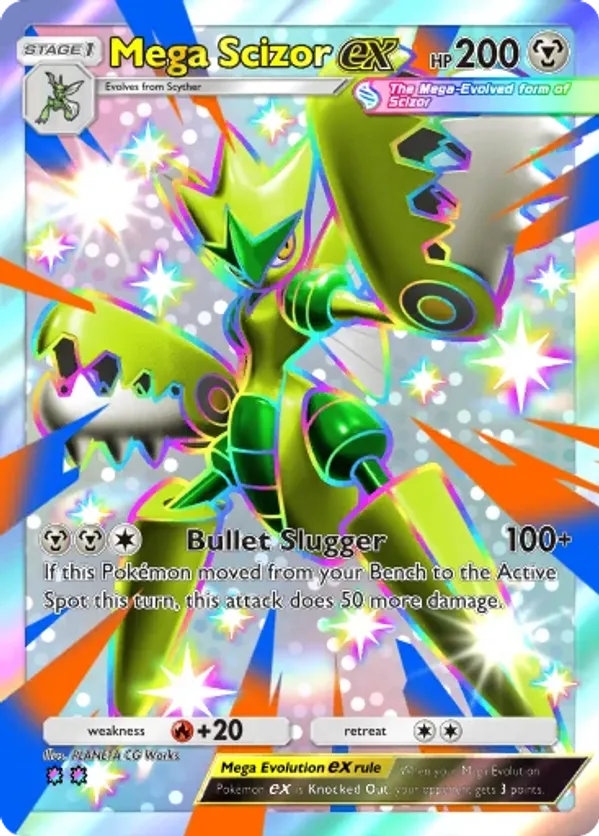 Mega Scizor ex 115 Mega Shine | pkmn.gg