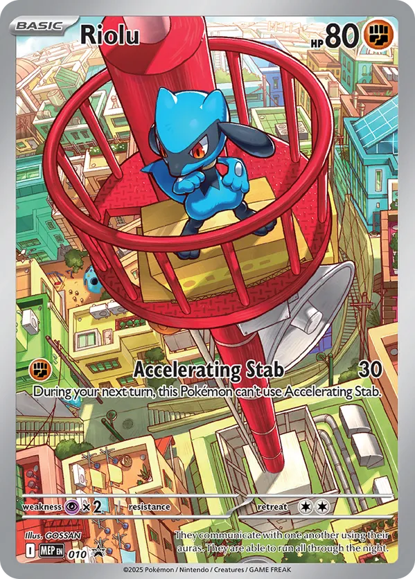 riolu pokemon card value 2018 SM#5+ Ultra Force Reverse Holofoil #029/050 [Psychic] x2 Retreat Cost 2023 Pokemon Sword And Shield