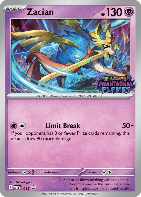 Zacian | Pokmon Cards and Details | pkmn.gg