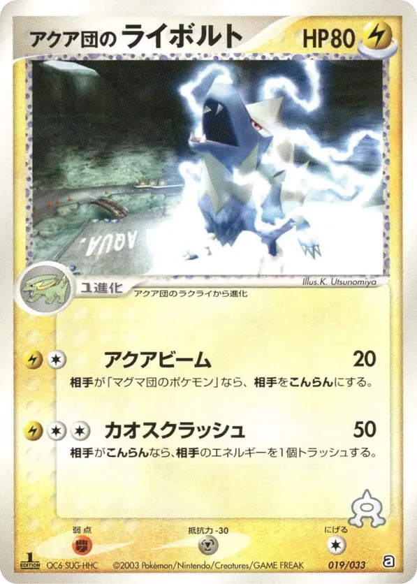 Team Aquas Manectric