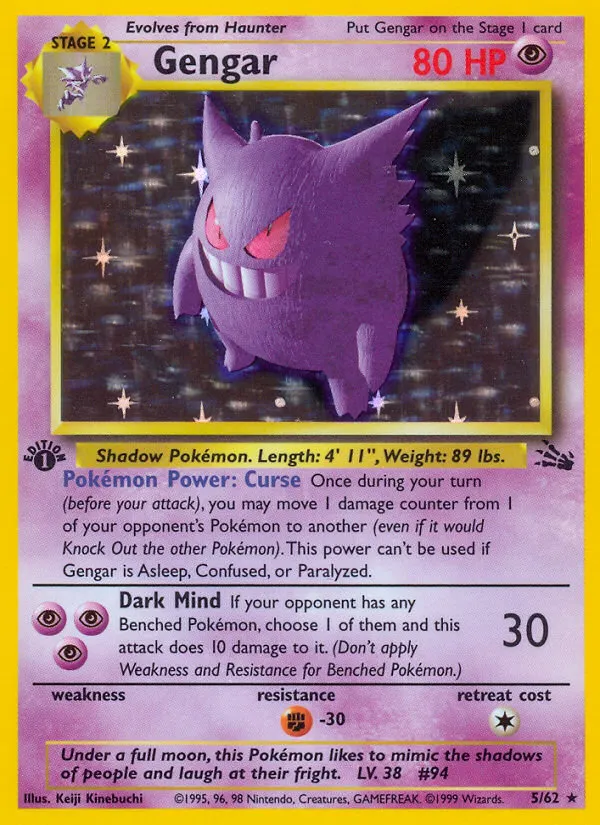 Gengar | Pokémon Cards and Details | pkmn.gg