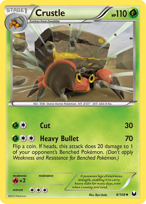 crustle pokemon card value M2a] 014/193Friend Ball Holo RarityIllustration Rare Hit Points150 HP Grass Crustle #12 Prices | Pokemon