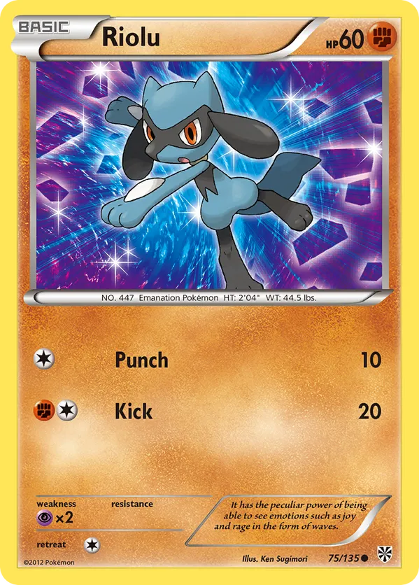 Riolu #075/135 Plasma Storm | pkmn.gg