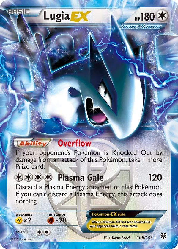pokemon team plasma cards Ball 105/116 EX such as Articuno Cofagrigus Team Plasma 57/116 Rare
