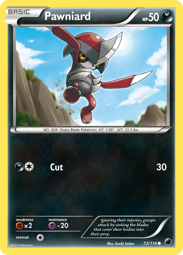 pawniard pokemon card value Pawniard - ME: Ascended Heroes - Pokemon