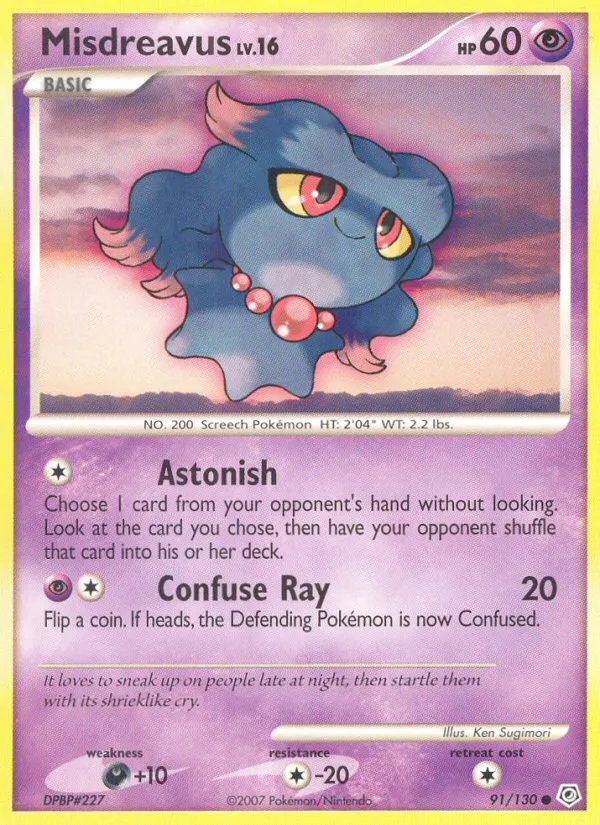 misdreavus pokemon card value - (65/162) - XY Breakthrough 20 Retreat Cost Misdreavus - Call of Legends