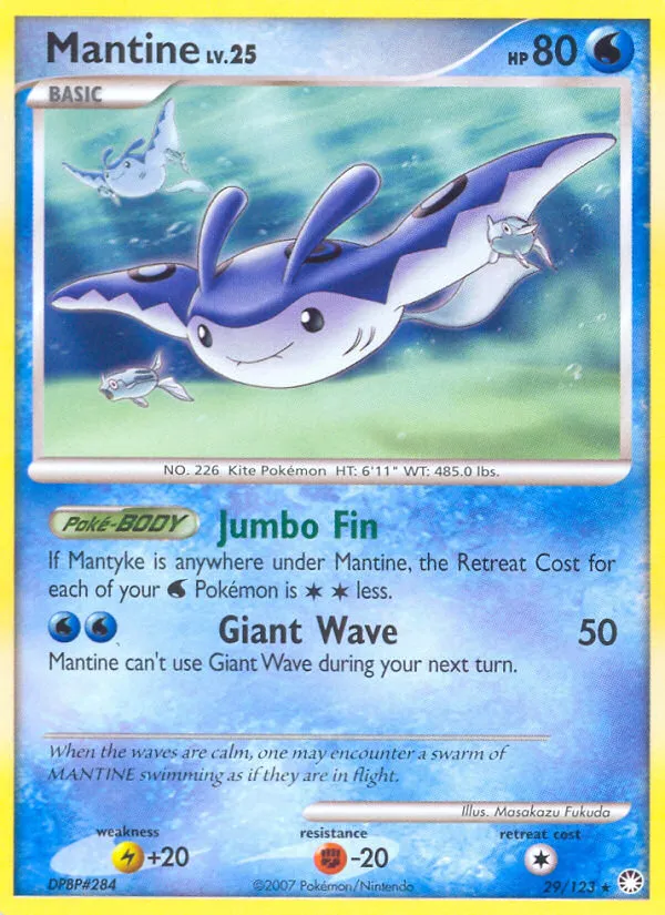 mantine pokemon cards Mantine Uncommon – Gold, Silver, New World 226 Pokemon Cards – CollexyLux –  CollexyLux.dk main image 0