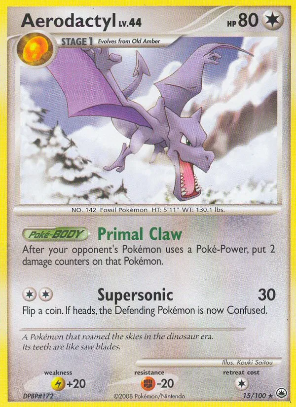 Aerodactyl | Pokémon Cards and Details | pkmn.gg