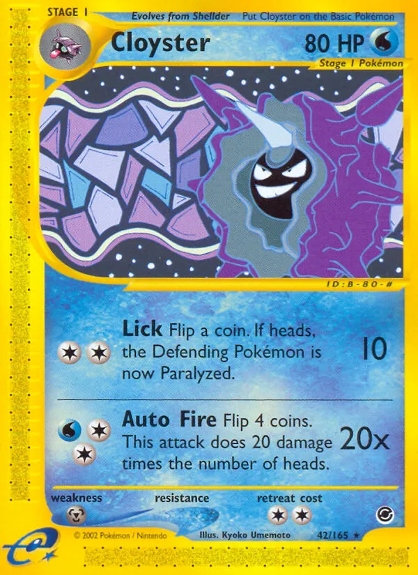 Most Expensive Cloyster Pokémon Cards