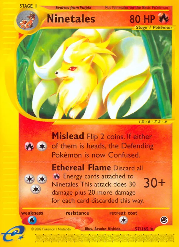 Ninetails 英語版 57/165 Ninetales #057/165 Expedition Base Set | pkmn.gg