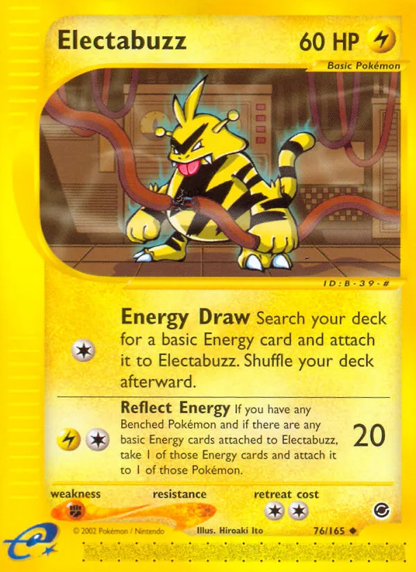 Electabuzz #076/165 Expedition Base Set | pkmn.gg