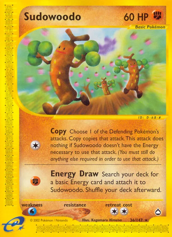 sudowoodo pokemon card value Pokemon Unleashed Rare Holo Sudowoodo #9