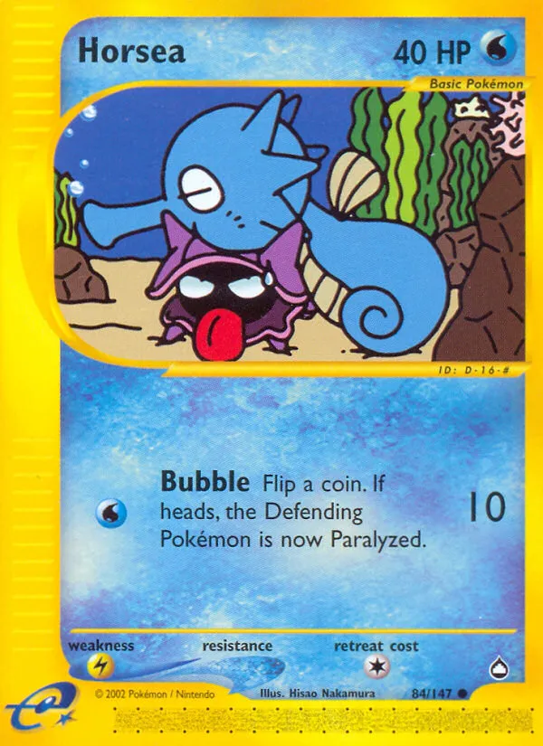 horsea pokemon card value Horsea - Neo Genesis - Pokemon