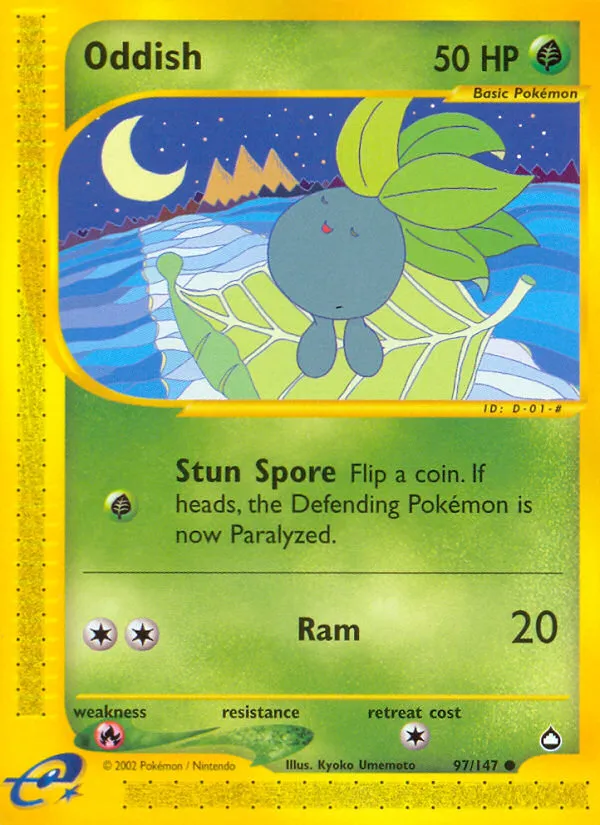 rare oddish pokemon card - (64) Common Card Type Oddish - SV: Paldean Fates