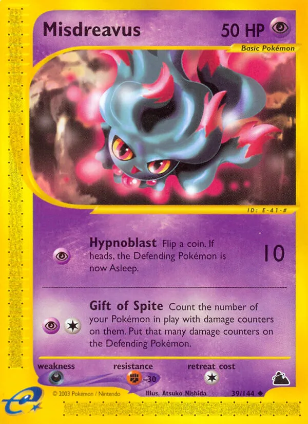 Most Expensive Misdreavus Pokémon Cards