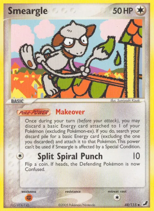 smeargle pokemon card full art Amazon.com: Pokemon – Smeargle TG10/TG30 – Silver Tempest – Trainer Gallery Full  Art – Foil Card : Toys & Games main image 0