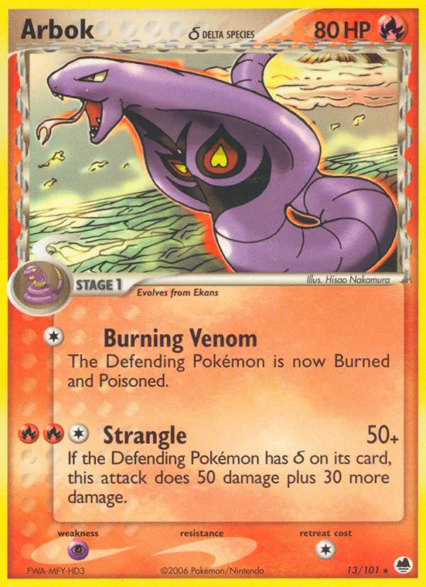 Arbok | Pokémon Cards and Details | pkmn.gg